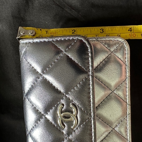 Chanel Coco Punk metallic silver ombré leather Belt bag. CHANEL - Picture 6 of 13